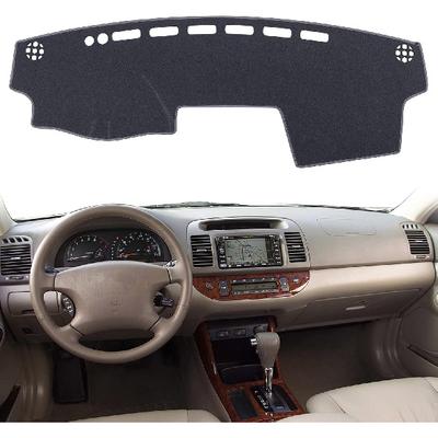 Коврик на приборную панель для Toyota Camry 2002 2003 2004 2005 2006 с вырезами для датчиков и динамиков приборной панели, без выреза для подушки безопасности, накладка на приборную панель