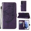Embossed Butterfly Case for Cubot P90 Phone, Card Slot Flip Cover, Note60 Protective Case, X100