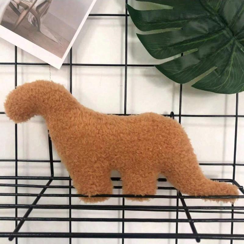 Dinosaur Chicken Nugget Pet Chew Toys - Tyrannosaurus Rex, Triceratops, Spinosaurus Dinosaur Chicken Nugget Toys, Birthday Gift