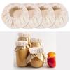 5 PCS Reusable Sourdough Starter Jar Cloth Covers Yeast Jar Cloth Caps Baking Brewing Supplies