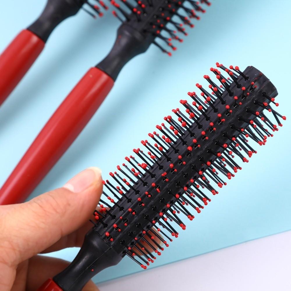 Anti-static Curly Hair Styling Round Comb Professional Hairstyle Massage Hairbrush  Barber