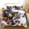 3D Printed Anime Attack On Titan AOT Bedding Set Duvet Cover Double Twin Full Queen King Adult Kids Bedclothes Quilt Cover
