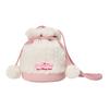 Disney Sherry May Plush Fabric Shoulder Bag Women Shoulder Bag White Pink 400060447652