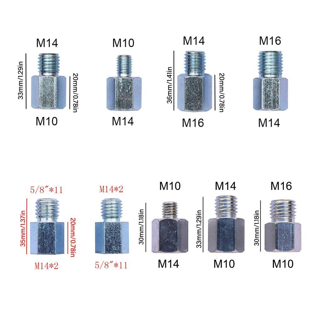 Lengthen Rod M14 to M16 Angle Grinder Adapter Screw M14 to M10 Convert Connector M10 To M14