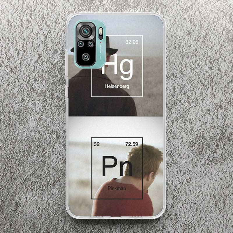 Мягкий чехол с принтом из сериала «Во все тяжкие» для Xiaomi Redmi Note 12S 11S 12 11T 10S, чехол для телефона 9S 8T 11 10 9 8 11E Pro Plus 7