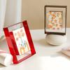 Photo Frame Acrylic Photo Holder for Desktop Display Support Horizontaled Vertical Clear
