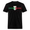 Italia Pride Italian Roots Themed Gift Italy Flag Theme T-Shirt