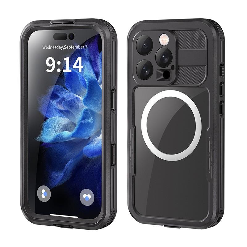 IPhone 16 Pro Waterproof Case Swimming Diving 17 Outdoor Protective Cover