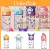 Милая стеклянная бутылка для воды Sanrio Kuromi Cinnamoroll, высококачественная кружка с мультяшной тематикой
