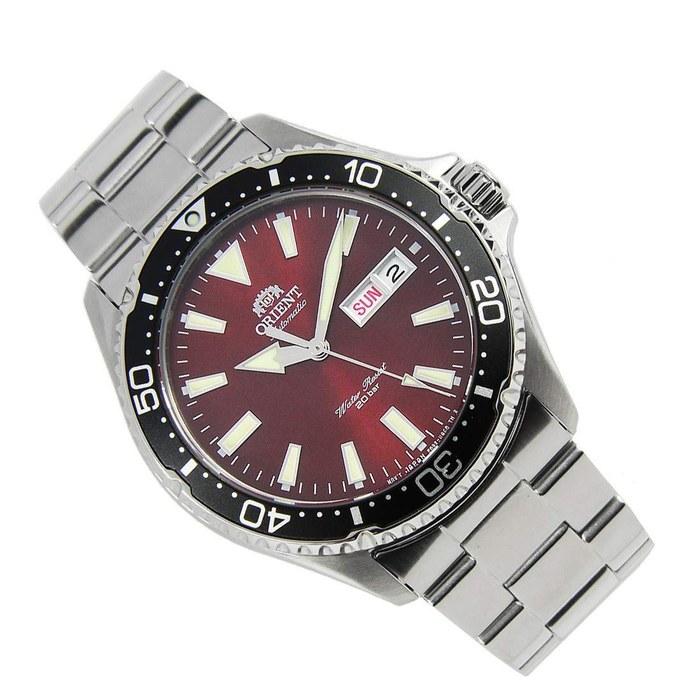 [Orient] Автоматические часы ORIENT Mako III (с ручным заводом) RA-AA0003R19B Мужские с красным сапфировым стеклом