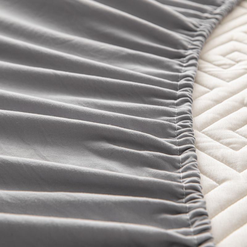 Водонепроницаемый утолщенный чехол для матраса, защитный чехол, моющийся жаккардовый простыня на резинке, латексный коврик, покрывало для кровати 120x200 120/150/180/200x200 см