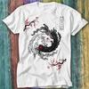 Japanese Yin Yang Axolotl Couple T Shirt Top Tee 247