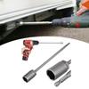 15cm Corner Steady Caravan Leg Winder Drill Attachment Stand Jack Extension Socket 19mm Electric Drill Attachment Adapter