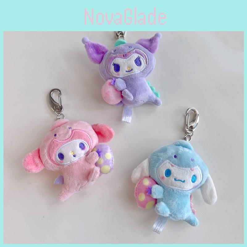 Cinnamoroll Melody Kuromi Plush Doll Keychain For Fans