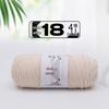 Dove Velvet 4-Strand Milk Cotton Yarn for Crochet Blankets