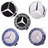 Для Mercedes Benz 4 шт. Для автомобиля Mercedes benz Центральные колпачки на диски Заглушки ступиц Значок Для классов W204 W203 W205 W124 W221 C E S GLE CLC