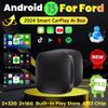 Android 13 Car AI Box беспроводной адаптер Carplay Android Auto для Netflix Youtube для Ford F150 Explorer BRONCO Maverick Mustang