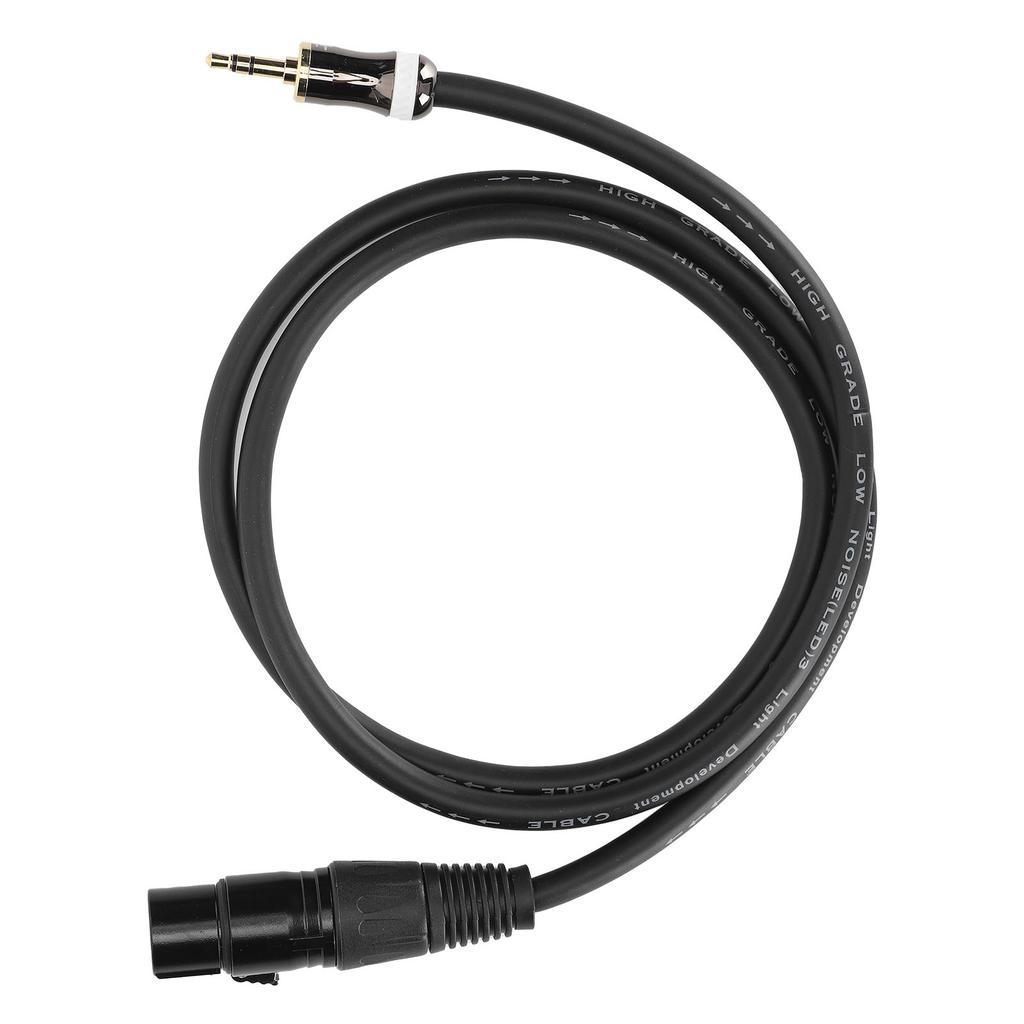 JORINDO XLR Female to 3.5mm 18in Male Микрофонный кабель Сбалансированное сигнальное соединение