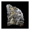 Stones and Minerals. Pyrite, Quartz. 110.0 Ct. Mésage Mine, Vizille, France..