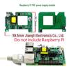 Raspberry Pi 3B+/4B Ethernet PoE Power Supply Expansion Board with Heat Sink, Plug & Play