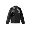 Adidas Originals X Alexander Wang Collab Striped Long Sleeve Logo Track Jacket Men Outerwear Black BP6689