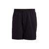 Pure Color Drawstring Casual Straight Shorts Men Bottoms Black IB2014