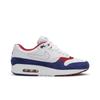 Nike Air Max 1 'USA' (Unisex) White / White / Deep Royal Blue Running Shoes CJ9927 100