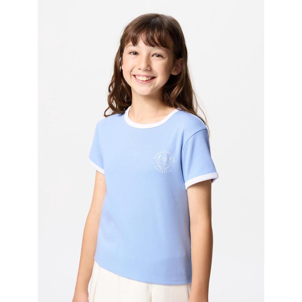 Uniqlo Девочки SofT Lip Mini T Ringer купить недорого — выгодные цены ...