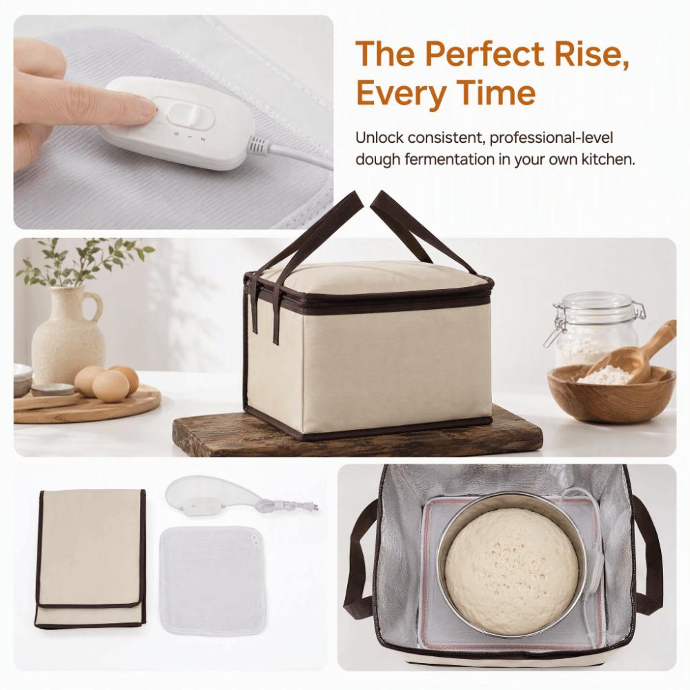 3 Gears Temperature Control Bread Proofing Box Proofing Accessories Making Natto