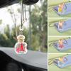 8ml Car Perfume Hanging Bottles Aromatherapy Refillable Air Freshener Diffuser Dry Flower Fragrance Bottle Auto Sapper Pendant