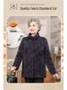 Женская зимняя хлопковая куртка на флисовой подкладке для женщин 70-80 лет