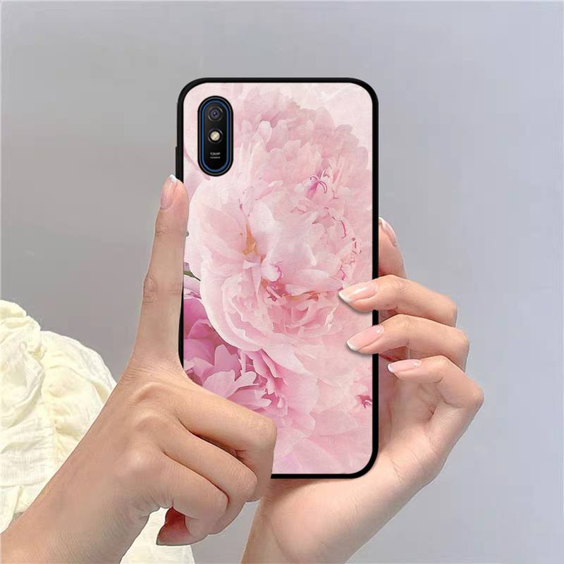 Чехол для телефона с красивыми цветами пионов для Redmi 9A 8A 7A 7A 7 6A 5A 5 Plus 4X S2 GO K20 K30 6 Note 8 9 Pro