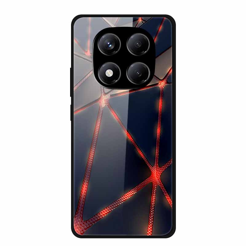 Роскошный Чехол Для Redmi Note 14 Pro 4G Чехол Из Закаленного Стекла Для Xiaomi Redmi Note14 Pro 4G Чехлы Для Телефона Модный Защитный fundas