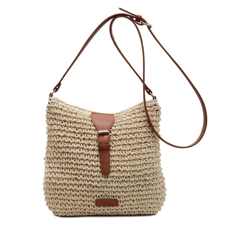 Повседневная сумка-мессенджер Женская большой вместимости Пляжная сумка для отпуска на море Сумка на плечо