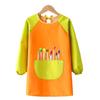 Children's Waterproof Long-Sleeved Painting & Eating Apron with Kindergarten Print