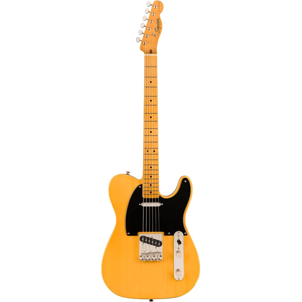 Электрогитара Squier by Fender Classic Vibe 50s Telecaster, цвет Butterscotch Blonde, с мягким чехлом