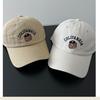 Embroidered Colifanria Bear Baseball Cap With Adjustable Sun Protection Outdoor