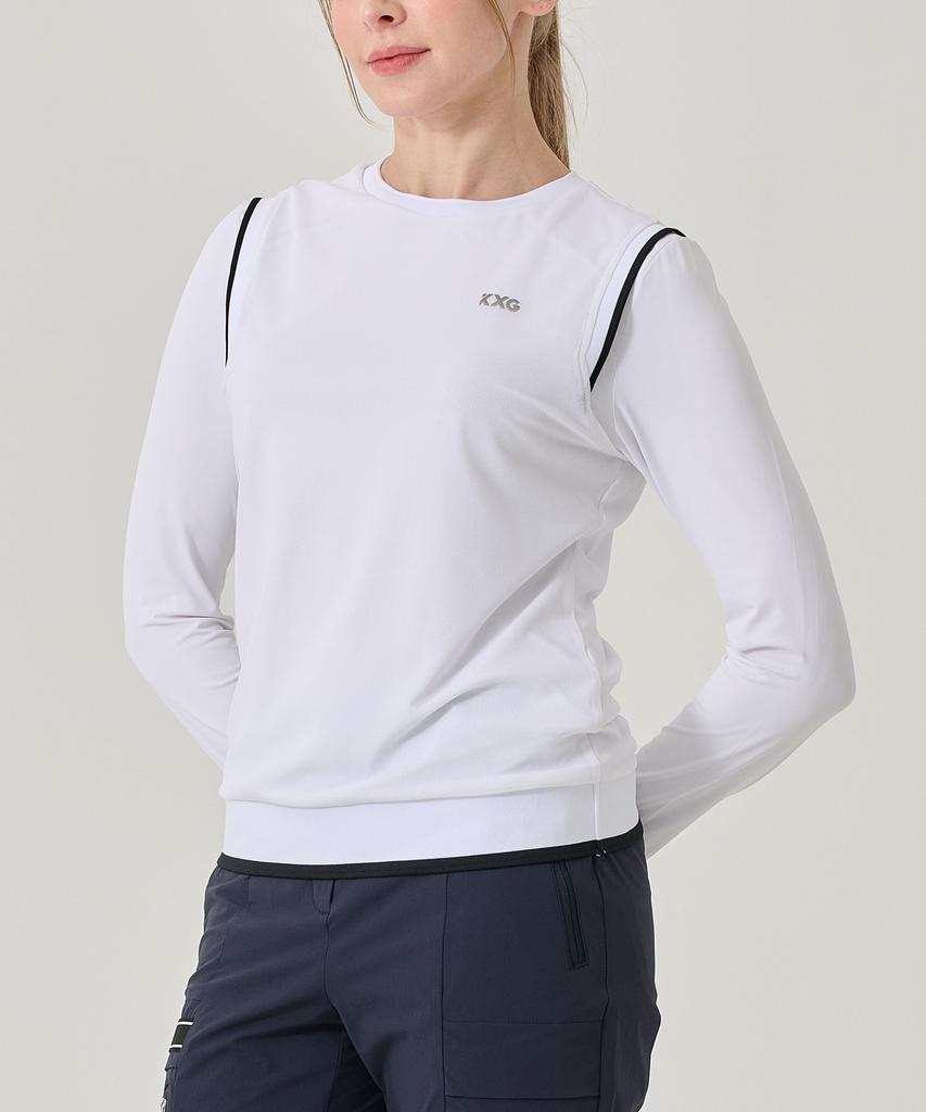 BILTMORE Women'S Golfwear Layered Round T-Shirt
