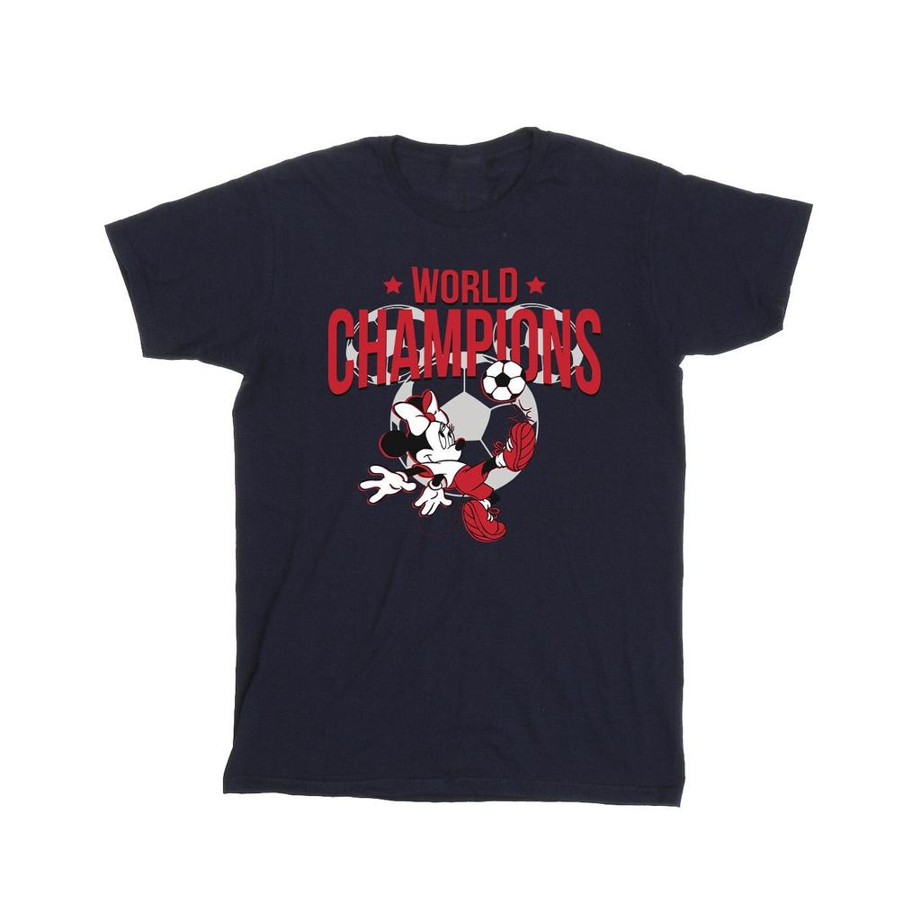 Disney Mens Minnie Mouse World Champions T-Shirt