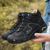 FashionPlus Размер 38-46 Новые мужские ботинки для активного отдыха из натуральной кожи ручной работы походные ботинки мужские нескользящие теплые зимние ботинки для мужчин снегоступы