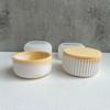 DIY Candle Cup Mold Ceramic Mold for Large Flower Pots Storage Boxes with Lids Silicone Molds Jars Bottles Gypsum Concrete Mold