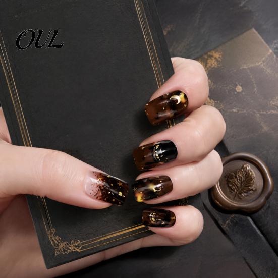 Glow-in-the-Dark Nail Decals Halloween Stickers, Gothic Spider Web Ghost Manicure Art Decorations Decoration Decals, Accessories for Women Stickers