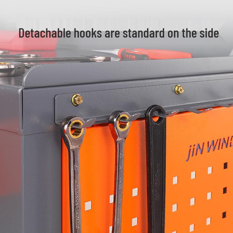 Heavy-Duty CNC Machinist Double-Layer Workbench & Machining Center Table with Drill/Tap Functionality