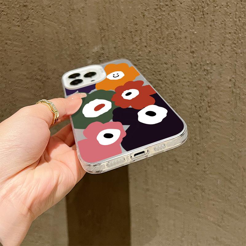 Силиконовый чехол для Oppo Reno 4 5 6 8T 8Z 7Z 4F 5F Redmi Note 15 14 13 12 Samsung A06 A16 A26 A36 A56 Чехол DIY Раскрашенный Мультяшный Ударопрочный Бампер для телефона