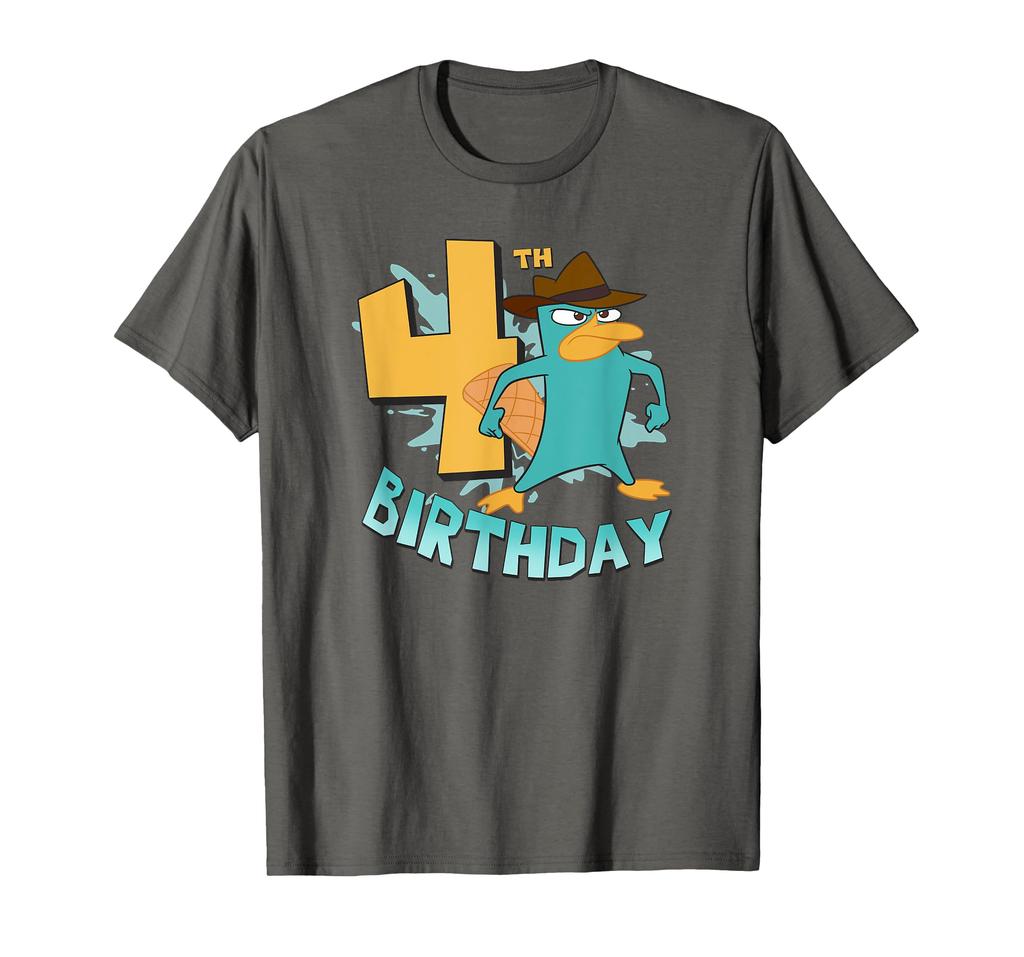Disney Phineas and Ferb Perry 4th Birthday T-Shirt