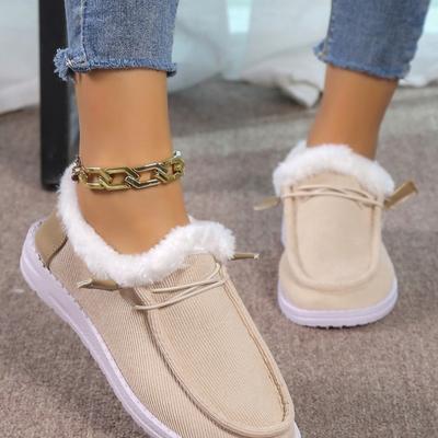 Новый большой размер зимние новые ботинки для снега на толстой подошве женские плюшевые утолщенные пушистые теплые большой размер швейная сумка