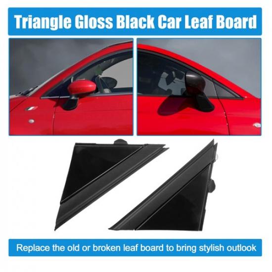 Pack of 2 No.1SH17KX7AA For Fiat 500 Door Mirror Flag Cover Left Driver Right