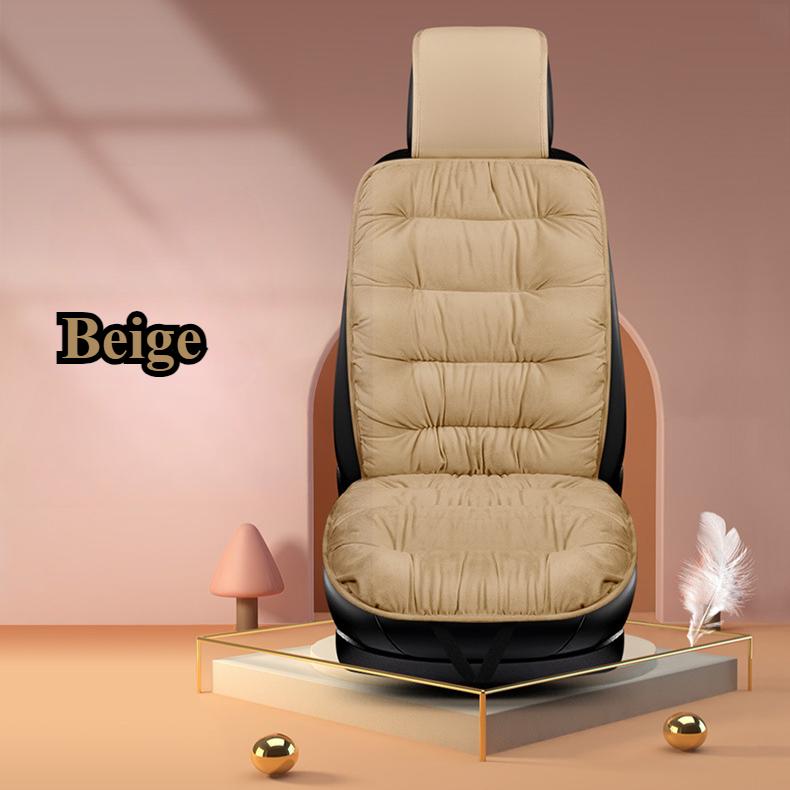 Winter Thickened Down Car Cushion Single Warm Plush One-piece Universal Seat Cushion