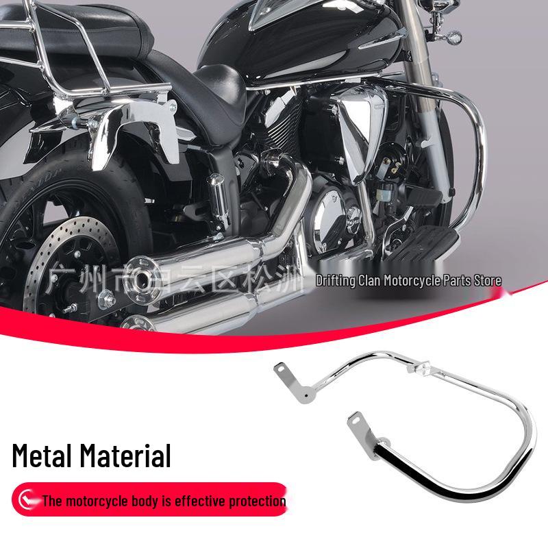 Хромированная защита переднего бампера для Yamaha XVS950 XV950 (2010-2024 гг.)
