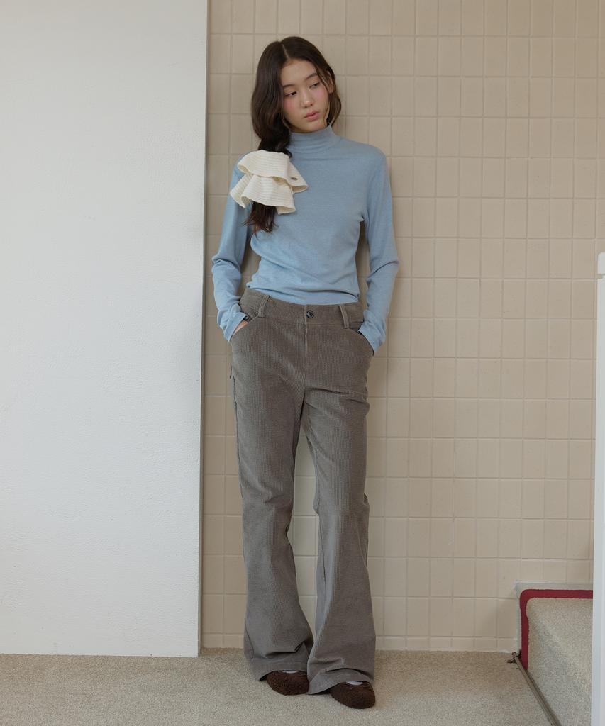 SSEMI Corduroy Flare Pants(Et)